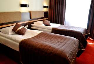 Отель Hotel nad Wigrami Gawrych Ruda Двухместный номер с 2 отдельными кроватями-5